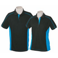 Men's or Ladies' Polo Shirt w/ Contrasting Inside Placket - 25 Day Custom Overseas Express